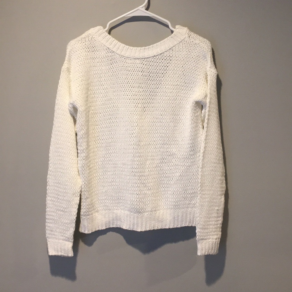 💙2/$15 ASOS white low-back sweater